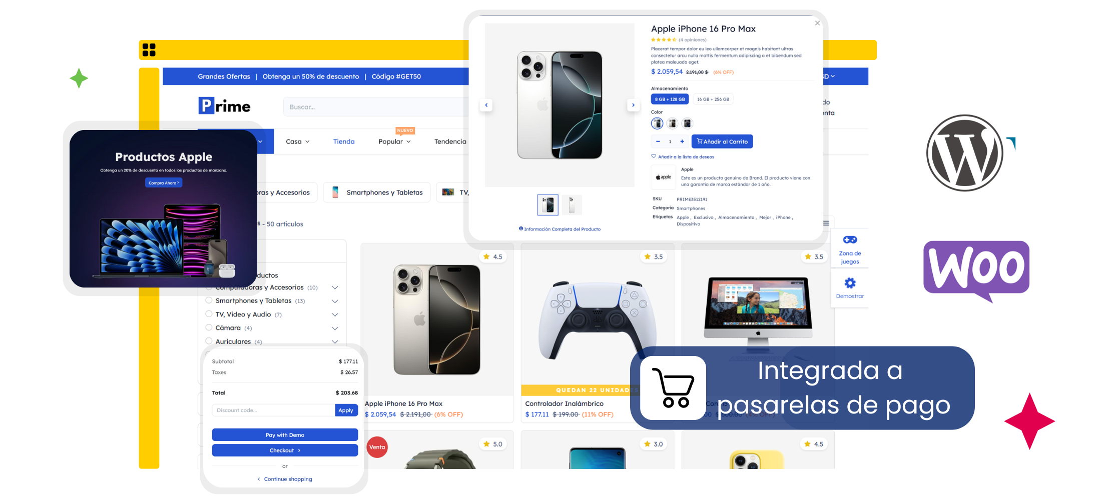 Banner servicio desarrollo web & ecommerce