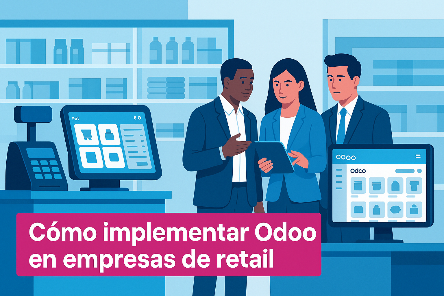 Cómo implementar Odoo en empresas de retail